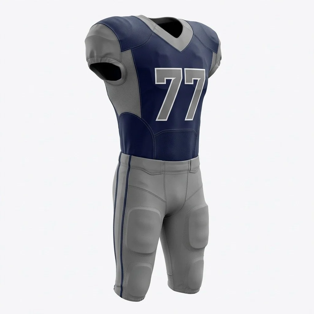 Custom Professional American Football Uniforms – Heavy-Duty Sublimated Teamwear