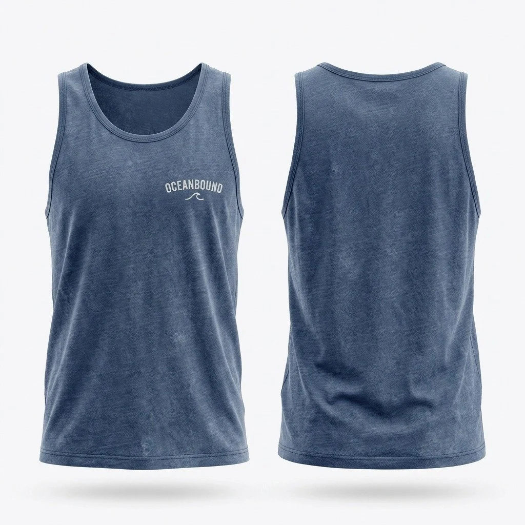 Sunset Breeze Cotton Beach Tank