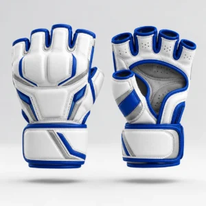 Martial Arts Gloves With Open Finger Design